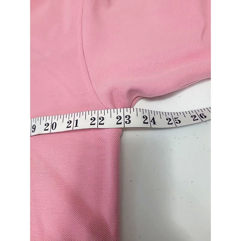 Jos A Bank Travelers Collection Mens Polo Shirt Size Large 100% Cotton Pink - Picture 5 of 8